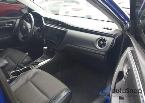 2017 Toyota Corolla Se from USA, damaged, VIN 5YFBURHEXHP730842